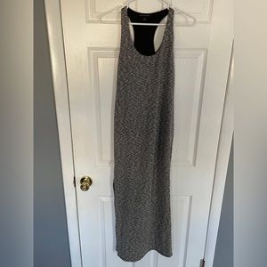 Banana Republic, Black/White Maxi Dress, XSP